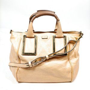 Chloe Tan and Brown Shoulder Bag